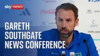 Gareth Southgate news conference [upl. by Karlotte]