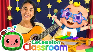 Baby Music Class ♪  Learn and Sing with Ms Appleberry  CoComelon Classroom Learning for Kids [upl. by Enamart]