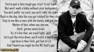 Everlast  Whitey’s Revenge Eminem Diss Lyrics [upl. by Ardnasxela]