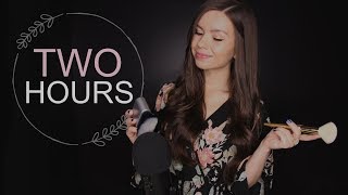 ASMR  2 HOURS Intense Mic Brushing for Sleep  NO TALKING [upl. by Trillbee]