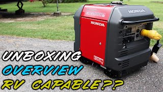 Honda EU3000is Generator UnboxingOverview Explained and RV Capable [upl. by Rockwood426]