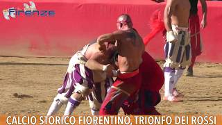 Calcio Storico Fiorentino 2019 la finale Rossi Bianchi [upl. by Sirehc651]