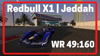 Jeddah in Under 50 Seconds  Redbull X1 Onboard [upl. by Nonnaihr]