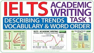 IELTS Academic Writing Task 1  Describing Trends  IELTS Vocabulary amp Word Order  Business English [upl. by Verne]