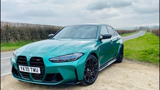 2021 BMW M3 Competition review Is this actually the new M5 [upl. by Odrude]