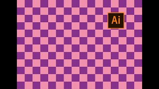 How To Make Checkerboard TexturePattern In Adobe Illustrator [upl. by Garneau365]