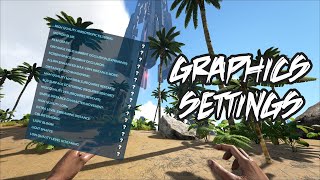 ARK Graphics settings explained  ARK Survival Evolved [upl. by Ariella]