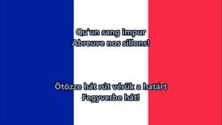 La Marseillaise  Franciaország himnusza fordítas [upl. by Alfreda]