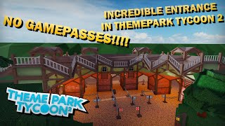 Theme Park Tycoons BEST Park [upl. by Etrem]