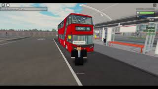 Bus shift route 55  Westbridge Roblox [upl. by Ybanrab876]