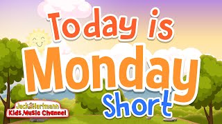 Today is Monday  Short Version  Jack Hartmann [upl. by Ahsilrak]