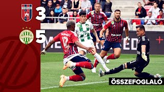 NB I Fehérvár–Ferencváros 3–5  összefoglaló [upl. by Parhe370]