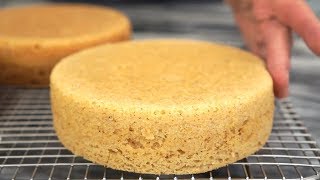 How to Get Flat Cake Layers [upl. by Stilu]