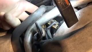 2005 Mercedese E320 EGR Valve Diagnosis And Replacement [upl. by Slin]