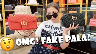 Real Vs Fake GUCCI Marmont Bag  Spot the Difference [upl. by Ylak521]