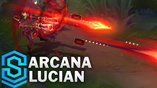 Arcana Lucian Skin Spotlight  PreRelease  League of Legends [upl. by Donella]