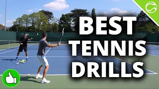 Tennis Drills For Rapid Improvement [upl. by Margit]