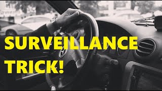 Surveillance Trick Uturn Private Investigator Training [upl. by Wilder]