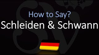 How to Pronounce Schleiden amp Schwann CORRECTLY Cell Theory  Pronunciation [upl. by Resneps]