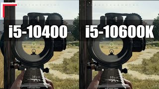 Intel Core i510400 vs Intel Core i510600K — Test in 10 Games 1080p 1440p 4K [upl. by Aitat737]