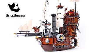 Lego Movie 70810 MetalBeards Sea Cow  Lego Speed build [upl. by Haikan]