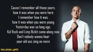 Eminem  I Remember Dedication to Whitey FordEverlast Diss Lyrics [upl. by Uriel]