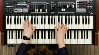 Hammond Organ The new SKX has Killer Organ Sounds [upl. by Esdras]