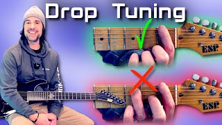 🎸Drop tuning for beginners [upl. by Enirok]