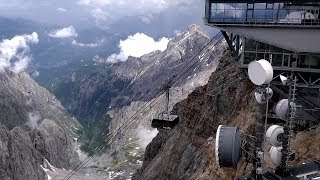 Mit der quotNeuen Zugspitzbahnquot zum höchsten Berg Deutschlands Rundfahrt [upl. by Malet]