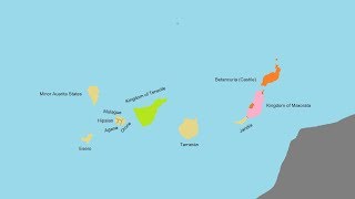 History of the Canary Islands Every Year [upl. by Aba506]