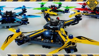 80Mph Racing Drones made from Lego Technics [upl. by Nevur]