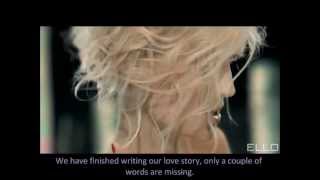 Polina Gagarina  Spektakl Okonchen EnglishSpanish Lyrics [upl. by Ontina]