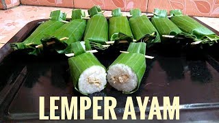 Resep lemper isi ayam [upl. by Fredia]