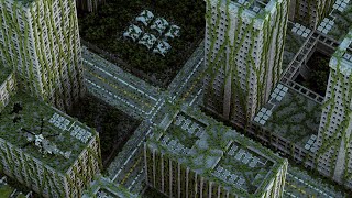 Minecraft Timelapse  Post Apocalyptic City [upl. by Asyle]