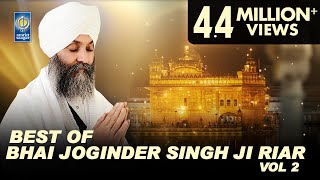 Best Of Bhai Joginder Singh Ji Riar Vol 2  Non Stop Kirtan  Gurbani Kirtan Jukebox  Amritt Saagar [upl. by Miehar42]