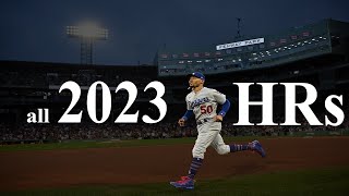 Mookie Betts 2023 Home Runs CAREER HIGH [upl. by Nani]