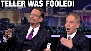 The Card Trick That FOOLED Teller REVEALED [upl. by Honorine]