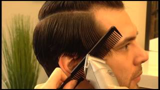 How to cut Long Mens Haircut Scissors  Clippers [upl. by Yentruoc402]