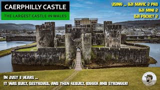 Caerphilly Castle  The Largest in Wales 2nd in Britain [upl. by Samanthia]