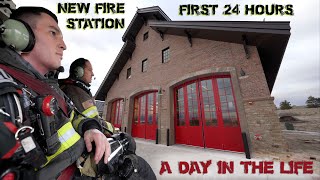 First 24 Hours in a New Fire Station  A Day in the Life [upl. by Eornom]