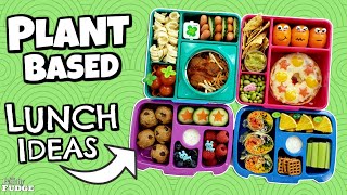 4 PlantBased Meals for Kids LUNCHBOXES  Bunches of Lunches [upl. by Baron]