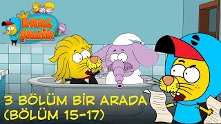 KRAL ŞAKİR 3 Bölüm Bir Arada  Çizgi Film [upl. by Noterb]