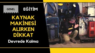 Kaynak Makinesi Alırken Dikkat Verimlilik Faktörü [upl. by Tanhya]