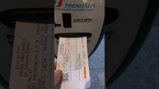 Trenitalia how to validate stamp a train ticket in Italy [upl. by Abner117]