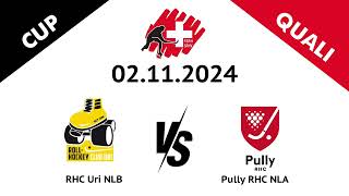 Highlights Rollhockey Schweizer Cup  RHC Uri vs Pully RHC [upl. by Ettennat769]