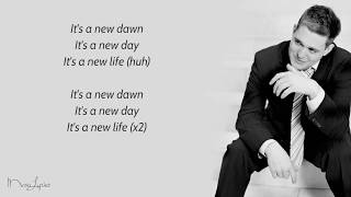 Feeling Good  Michael Buble Lyrics [upl. by Adnyc]