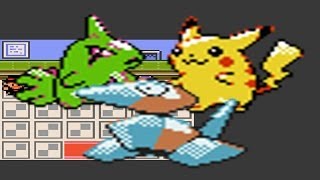 How to find Larvitar Porygon and Pikachu in Pokemon Crystal [upl. by Neztnaj]