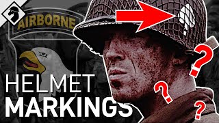 101st Airborne Helmet Markings Explained [upl. by Nauqal]