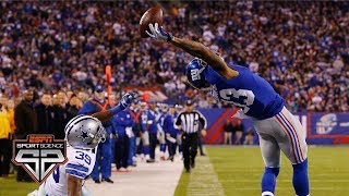 Odell Beckham Jr‘s onehanded catch  Sport Science  ESPN Archives [upl. by Pirozzo623]