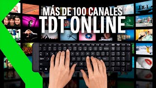 VER TDT ONLINE CIENTOS DE CANALES EN TU PC [upl. by Gram]